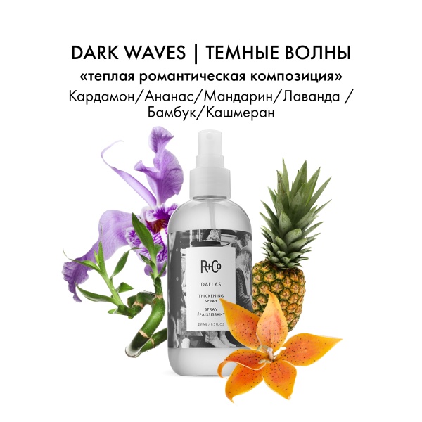 R+Co Спрей для объема Даллас Dallas Thickening Spray, 251 мл купить - 3