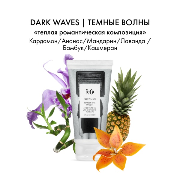 R+Co Маска для совершенства волос Прямой Эфир Television Perfect Hair Masque, 147 мл купить - 3