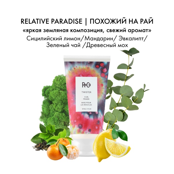 R+Co Праймер для вьющихся волос Твистер Twister Curl Primer, 147 мл купить - 3