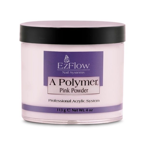 EzFlow Пудра акриловая A-Polymer Pink Acrylic Powder, розовая, 113 гр купить - 0