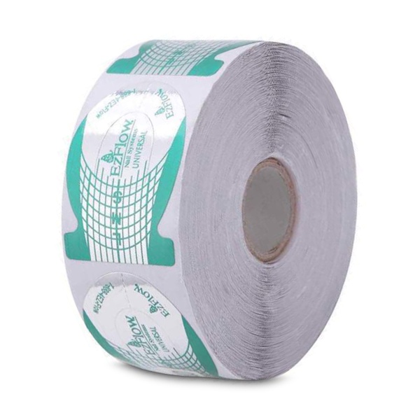 EzFlow Формы универсальные одноразовые Universal Nail Forms, 500 шт купить - 0