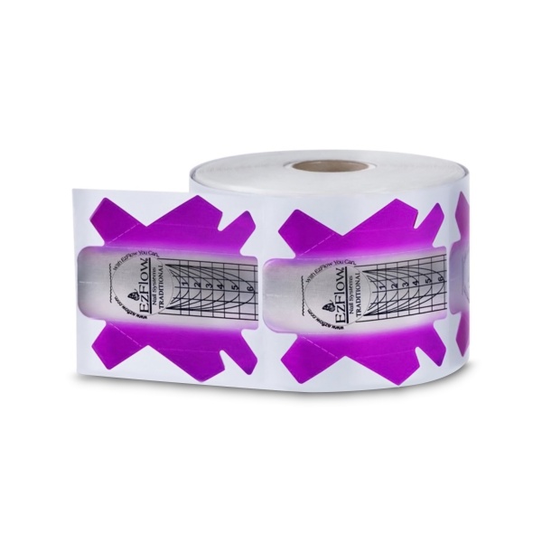 EzFlow Формы классические одноразовые Traditional Nail Forms, 500 шт купить - 0