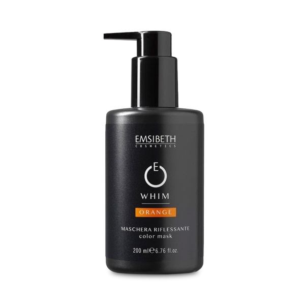 Emsibeth Маска отражающая, кондиционирующая и восстанавливающая с прямым пигментом Whim Color Mask, Orange Медный, 200 мл купить - 0