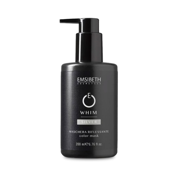 Emsibeth Маска отражающая, кондиционирующая и восстанавливающая с прямым пигментом Whim Color Mask, Серебро, 200 мл купить - 0