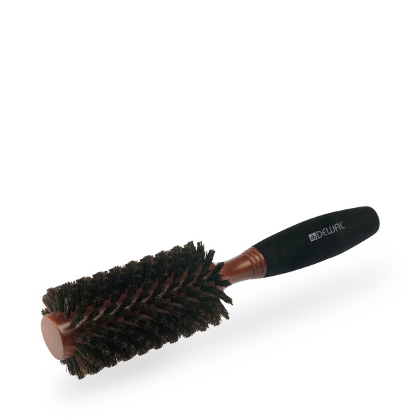 Dewal Pro Брашинг деревянный, натуральная щетина, с мягкой ручкой, d 26/55 мм купить - 0