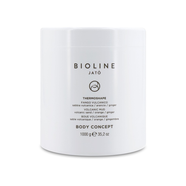 BioLine Jato Обертывание моделирующее вулканическое с апельсином и имбирем Thermoshape Volcanic Mud, 1000 мл купить - 0