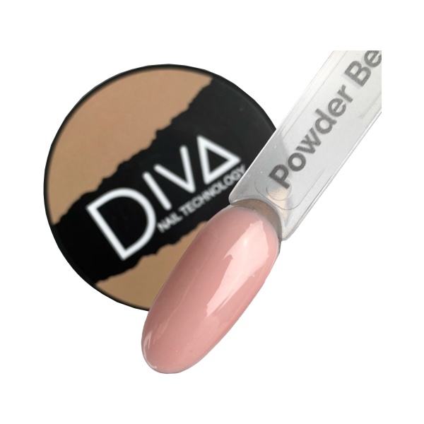 Diva База каучуковая камуфлирующая French Base, Powder Beige, 30 мл купить - 0