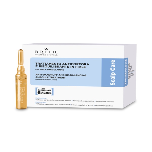 Brelil Professional Лосьон регулирующий против перхоти, 10 х 7 мл купить - 0