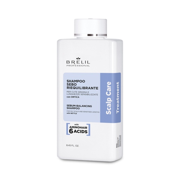 Brelil Professional Шампунь себонормализующий для жирной кожи головы и ослабленных волос, 250 мл купить - 0