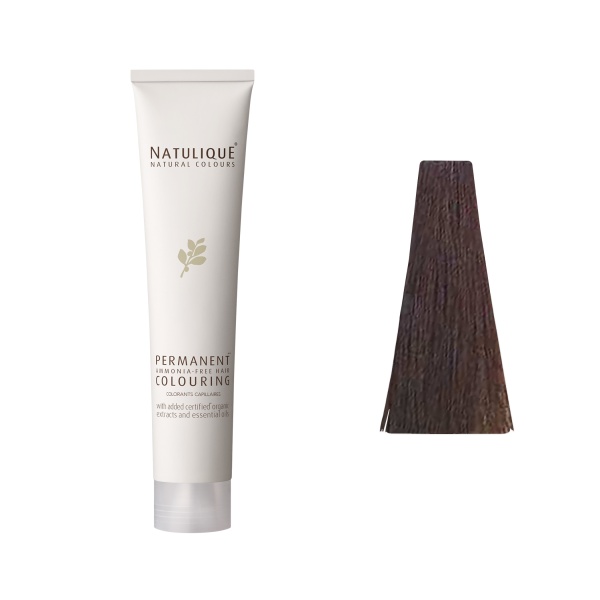 Natulique Краситель для волос Zero, 4.0 умеренно коричневый Medium Brown, 75 мл купить - 0