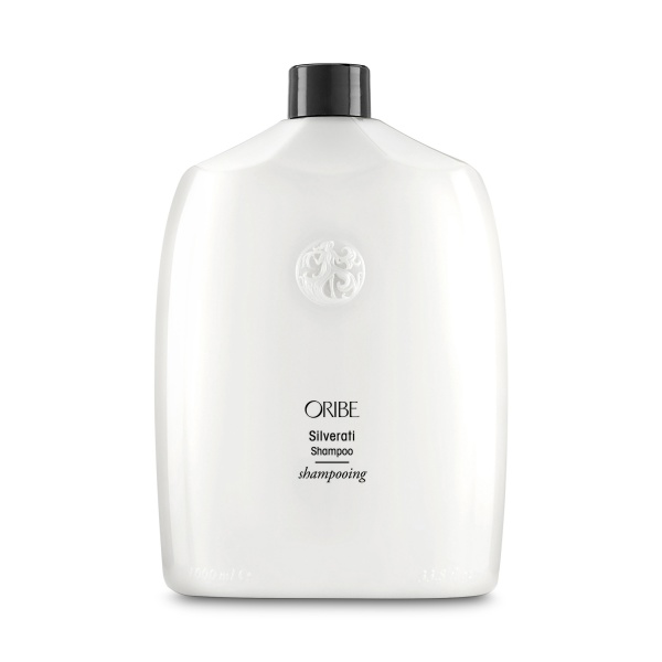 Oribe Шампунь для окрашенных в пепельный и седых волос Благородство серебра Silverati Shampoo, 1000 мл купить - 0