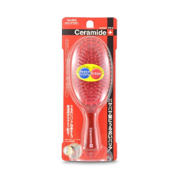 Vess Щетка массажная круглая для увлажнения и смягчения волос с церамидами Ceramide Brush купить - 0