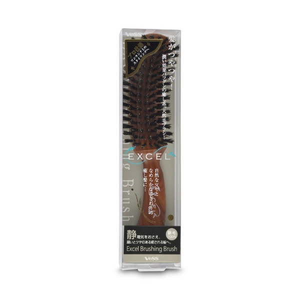 Vess Щетка с натуральной щетиной и нейлоном Excel Mix Brushing Brush купить - 0