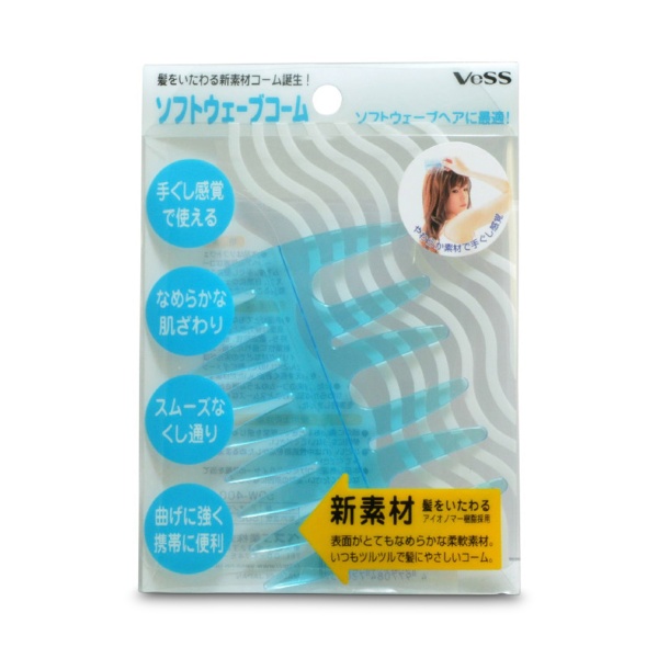 Vess Гребень для волос Волна Soft Wave Comb купить - 0