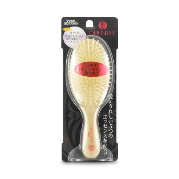 Vess Щетка массажная для увлажнения и придания блеска волосам с растительными компонентами Orientxy Brush купить - 0