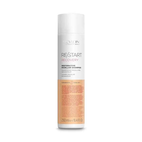 Revlon Professional Мицеллярный шампунь для поврежденных волос Restart Recovery Restorative, 250 мл купить - 0