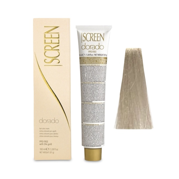 Screen Краска для волос Dorado Hair Color Cream, 11B 11.32 бежевый платиновый блондин, 100 мл купить - 0