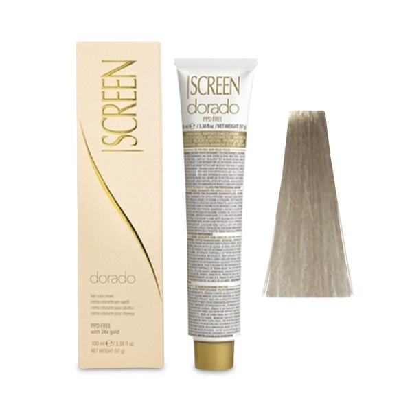 Screen Краска для волос Dorado Hair Color Cream, SSB 12.32 бежевый супер осветляющий, 100 мл купить - 0