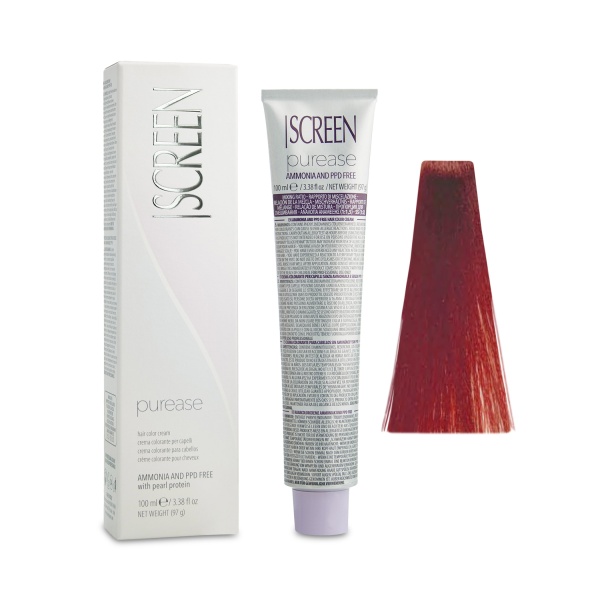 Screen Краска для волос Purease Color Cream, 7FF 7.66 блондин огненный насыщенный, 100 мл купить - 0