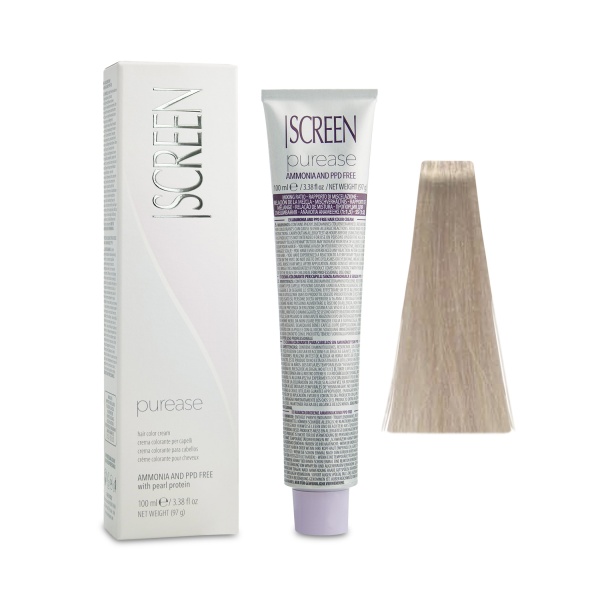 Screen Краска для волос Purease Color Cream, SSV 12.2 суперблондин фиолетовый, 100 мл купить - 0