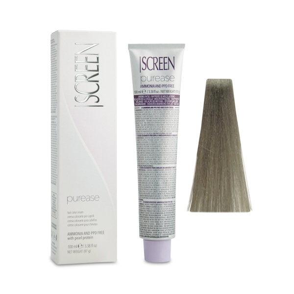 Screen Краска для волос Purease Color Cream, 9O 9.7 экстра светлый блондин матовый, 100 мл купить - 0