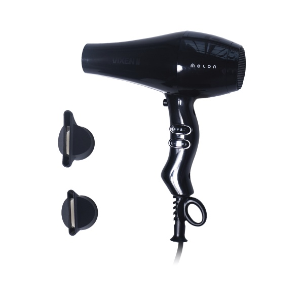 Melon Pro Фен для волос, черный глянец, 2000 Вт купить - 0