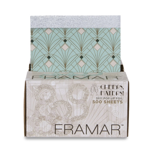 Framar Вытяжная фольга с тиснением За вас, хейтеры! Cheers Haters Pop Up Foil, 12.5 х 28 см, 500 листов купить - 0