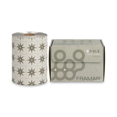 Framar Фольга в рулоне с тиснением Embossed Roll Medium Neutrals Sage, 98 м купить