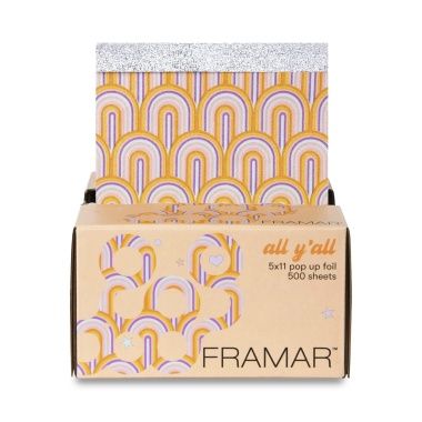 Framar Вытяжная фольга с тиснением Pop Ups All Y'All 2024, 12.5 х 28 см, 500 листов купить