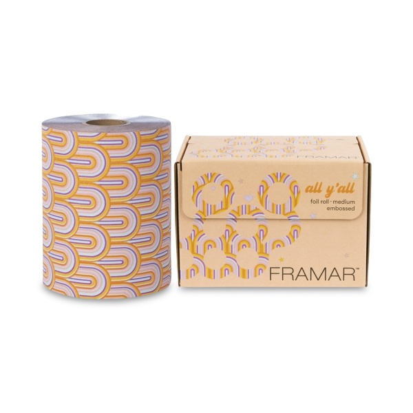 Framar Фольга в рулоне с тиснением All Y'All 2024 Embossed, 98 м купить - 0