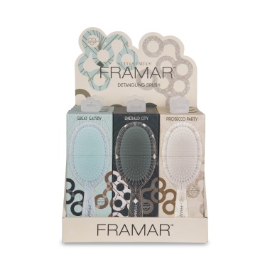 Framar Щетка распутывающая в накопителе За вас, хейтеры! Cheers Haters Detangle Brush Display, 9 шт купить