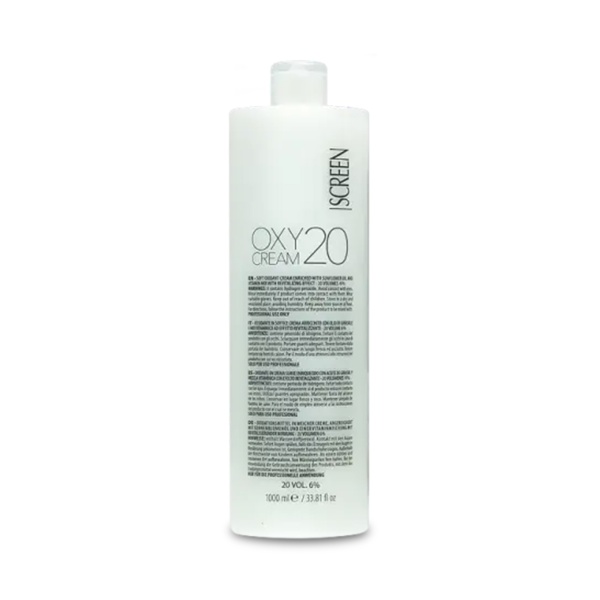 Screen Окисляющая эмульсия на кремовой основе Oxy Cream, 20 vol 6%, 1000 мл купить - 0