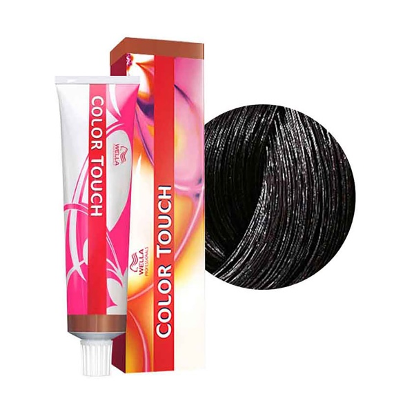Wella Professionals Краска для волос Color Touch, 3/0 темно-коричневый, 60 мл, мятая упаковка купить - 0