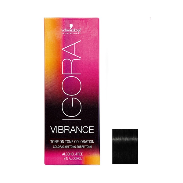 Schwarzkopf Professional Краска для волос без аммиака Igora Vibrance, 3-0 Темный коричневый натуральный, 60 мл купить - 0
