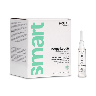 Dewal Cosmetics Лосьон энергетический против выпадения волос Energy Lotion, 12шт х 10 мл купить