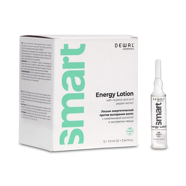Dewal Cosmetics Лосьон энергетический против выпадения волос Energy Lotion, 12шт х 10 мл купить - 0