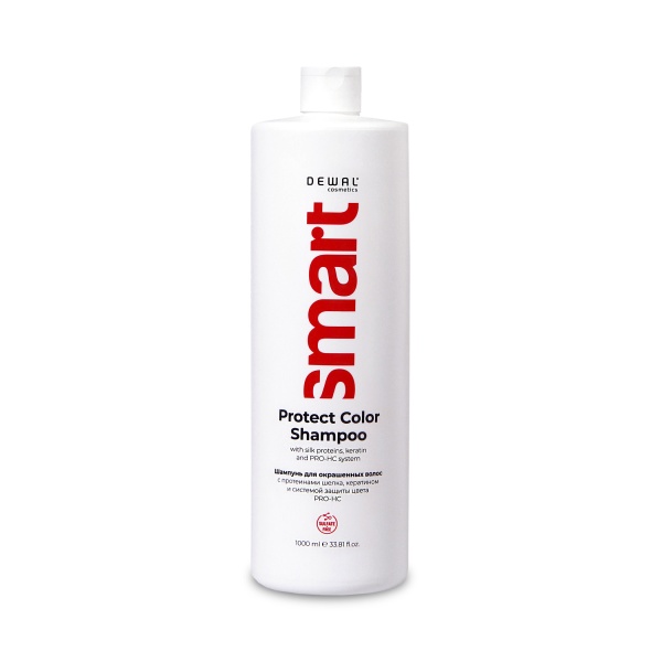 Dewal Cosmetics Шампунь для окрашенных волос Protect Color Shampoo, 1000 мл купить - 0