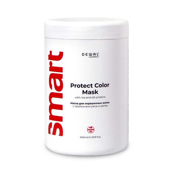 Dewal Cosmetics Маска для окрашенных волос Protect Color Mask, 1000 мл купить - 0