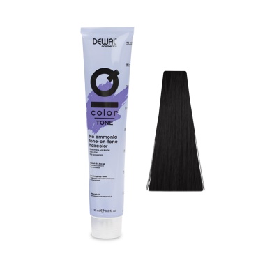 Dewal Cosmetics Краситель тон-в-тон IQ Color, 1.10, Иссиня-черный, 90 мл купить