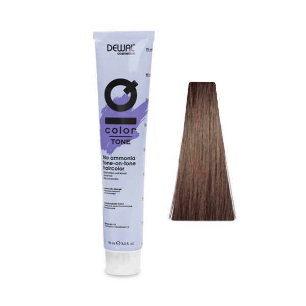 Dewal Cosmetics Краситель тон-в-тон IQ Color, 6, Темный блондин, 90 мл купить - 0