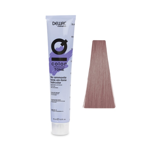 Dewal Cosmetics Краситель тон-в-тон IQ Color, 7.21, Перламутрово-пепельный блондин, 90 мл купить - 0