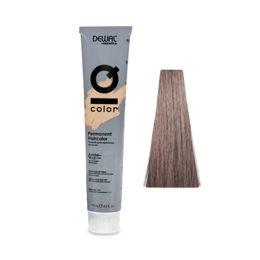 Dewal Cosmetics Краситель перманентный IQ Color, 8.1, Светлый пепельный блондин, 90 мл купить
