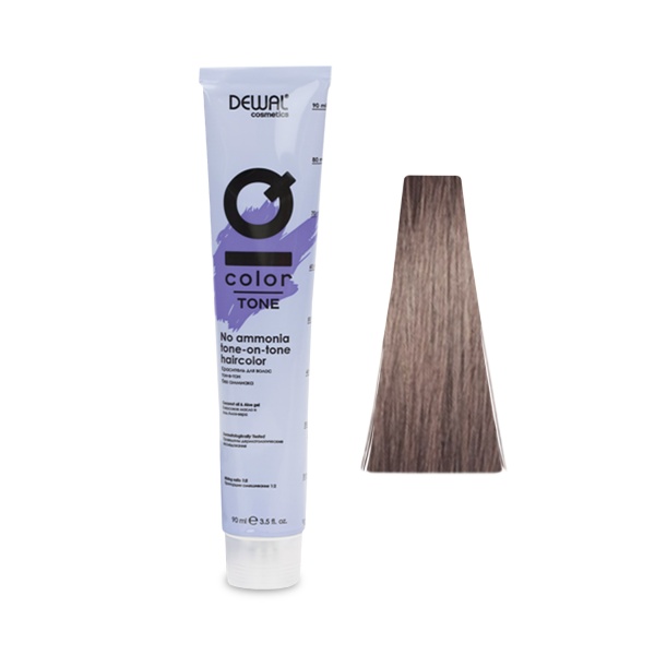 Dewal Cosmetics Краситель тон-в-тон IQ Color, 8.10, Светлый пепельный блондин, 90 мл купить - 0
