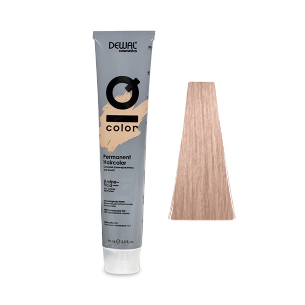 Dewal Cosmetics Краситель перманентный IQ Color, 9.61, Очень светлый розово-пепельный блондин 90 мл купить - 0