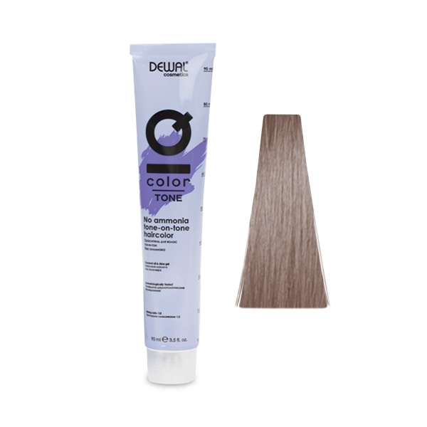 Dewal Cosmetics Краситель тон-в-тон IQ Color, 10.10, Экстра светлый пепельный блондин, 90 мл купить - 0