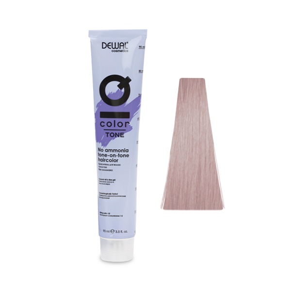 Dewal Cosmetics Краситель тон-в-тон IQ Color, 10.21, Светлый перламутрово-пепельный блондин, 90 мл купить - 0