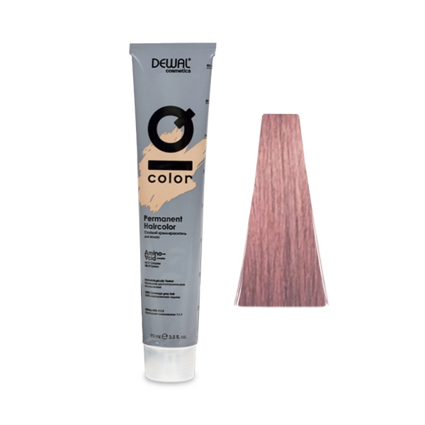 Dewal Cosmetics Краситель перманентный IQ Color, 10.25, Экстра светлый перламутрово-розовый блондин, 90 мл купить - 0