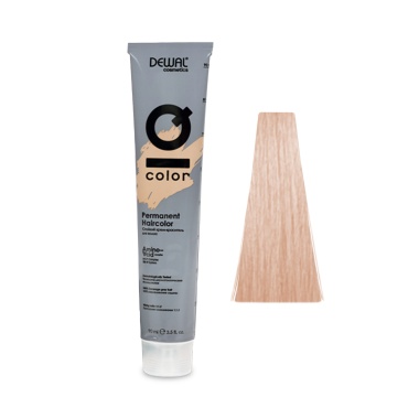 Dewal Cosmetics Краситель перманентный IQ Color, 11.8, Ультра светлый бежевый блондин, 90 мл купить