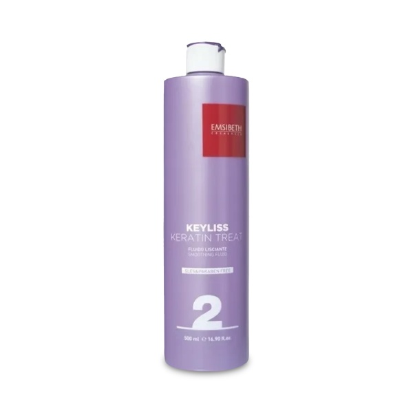 Emsibeth Выпрямляющая сыворотка 2Keyliss Keratin Treat - Smoothing Fluid, 500 мл купить - 0
