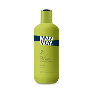ManWay Гель-Скраб для душа, Shower Body Scrub, 300 мл купить